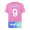 Original Fußballtrikot AC Mailand Giroud 9 Ausweichtrikot 2023-24 Für Herren